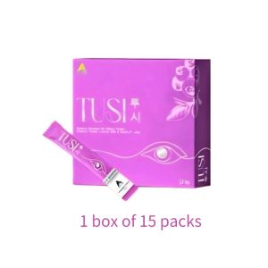 Eye Health TUSI Supplement Nordic Wild Bilberry Extract 3.5gm 15 sachets Soft-gels Lutein Ultimate Nourishment Kesejahte