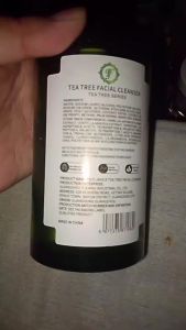 FJ Tea Tree Leaf Oil Foam Cleanser Oil Control Acne Treatment Moisturizing Cleanser