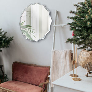 Kaca Kamar Tidur 60 x 60 Irregular Mirror SAKURA ROSE Aesthetic