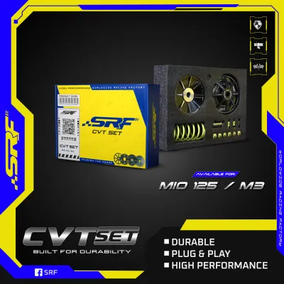 SRF CVT SET (NMAX/AEROX / MIO I 125/M3 / CLICK125/150 / CLICK160/PCX160/GIORNO)
