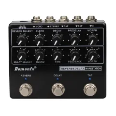 DemonFX New Product Microtubes D7K Ultra V2 Bass Preamp Pedal 