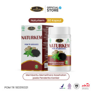 NATURKEM Obat Herbal Benjolan Kista Kanker Miom / Mioma Tiroid BPOM Binasyifa 60 Kapsul Herbal