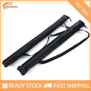 MIH ✨ COD ✨ กระเป๋าใส่ร่มพร้อมสายคล้องไหล่กระเป๋าใส่เบ็ดตกปลาสีดำพับได้ผ้าอ๊อกซ์ฟอร์ดเบสบอล