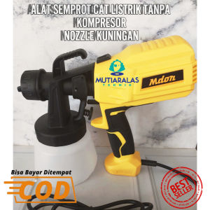Electric Spray Gun Nozzle kuningan Mdon JP11-3204 Spray Painter Semprot cat elektrik tanpa kompresor edon SEMPROTAN CAT AIR SPRAYER LISTRIK EDON