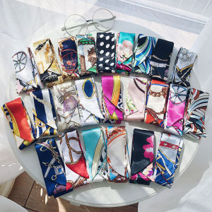 Twilly Scarf Decoration Bag Charm Bag Handle Decoration Silk Scarf Women Fashion Accessories COD