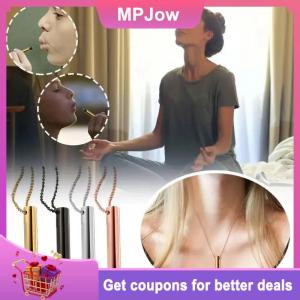 【MPJow】 Aerosolry Breathlace Anti Vaping Necklace Breathlace Stress Anxiety Necklace Natural Calming Relief Chain Breathlace Necklace