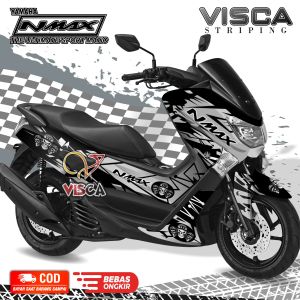 Stiker Striping Nmax Old Full Body Variasi Skull