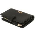 Coach Wallet In Gift Box Medium Corner Zip Wallet In Crossgrain Leather Black # F11484D9. 
