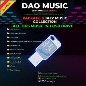 JAZZ SONGS COLLECTION | MP3 320kbps Quality | USB FLASH DRIVES | ARRANGED AND PACKED