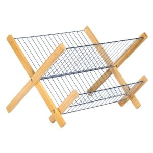 FWFHTP Nhiều lớp Giá để bát đĩa có thể gấp gọn Có thể gấp lại Tiết kiệm không gian Giá đựng bát đĩa Tre Hộp đựng đồ nhà bếp Dành cho nhà bếp