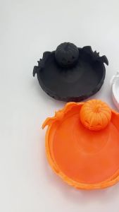 Mẫu Nổ 3D In hình Thần Chết Halloween Hộp đựng kẹo hình bí ngô sáng tạo Đồ trang trí tiệc sáng tạo