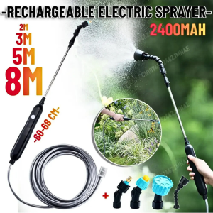 READY Semprotan Air Elektrik Tanaman Stik Sprayer Adjustable Nozzle DI cas / alat penyemprot taman