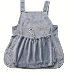 SKISOPGO Pet Carrier Apron Cat Clothing Non Stick Fur Chest Cat Wrap Apron Cat Bib Anti Scratch Bag