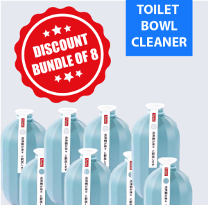 [Bundle of 4] Toilet Cleaner Blue Bear Auto Toilet Bowl Flush Freshener