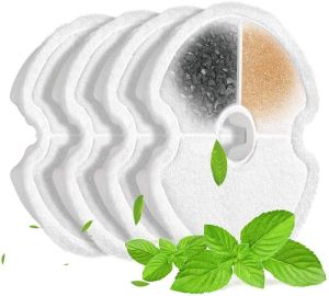 Hateli 2L đài phun nước cho mèo Tự Động Bộ Lọc USB Trong Nhà thiết bị đựng nước uống Bát ăn đèn LED Chó Thông Minh vòi phun nước cho mèo thiết bị đựng nước uống Uống