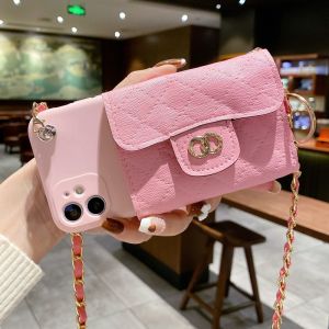 16E อากาศสำหรับ iPhone 17 15 16 14 13 12 Mini 11 Pro Max 6 6S 7 8 Plus X XS Max XR กระเป๋าสตางค์หนังสายคล้องผู้ชายเคสโทรศัพท์