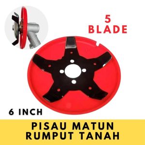 Pisau Matun Rumput Tanah Mesin Pemotong Mata Blade 6 Inch Padi Gulma Wedder BR067 Mowing