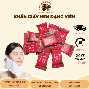 Khăn tắm nén du lịch cotton lớn 70x140cm dùng một lần loại lớn dày nặng 90g
