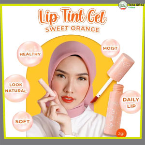 Lip Tint Gel Sweet Orange SR12 Pewarna Bibir with Jojoba Oil