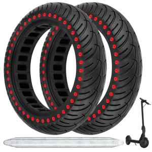 8.5Inch Wheel Front/Rear Solid Rubber Scooter Replacement Wheel for