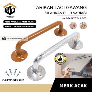 Gagang Pintu Tarikan Laci Lemari TEBAL Laci Ukuran Panjang 12cm / Tarikan Handle jendela / laci 12cm / Tarikan Laci Tottori / Handle Tarikan Pegangan Lemari Laci Plastik OBRAL KAJE 900 755 Gold Chrome / Tarikan Laci Murah Bagus Handle STAINLES STEEL