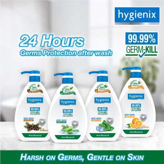 Hygienix Antibacterial Body Wash Complete Care Pre & Probiotics 950g ...