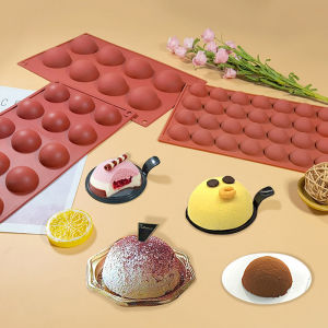[Alex Do] Hot Sale 1 PC Baking Tray Pastry Mold Silicone Mold Chocolate Ball Mold Silicone Mold Lollipop Cake Mold kitchen Baking Tools