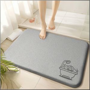 Waterproof Mat Quick-drying Floor Mat Water Absorption Thickening Natural Dryness