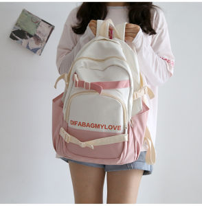 HLK Tas Sekolah Anak Ransel R5 Remaja Wanita Perempuan SD SMP SMA SMK Gendong