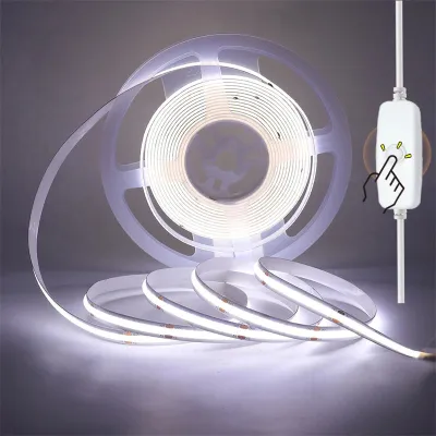 COB Strip Light High Density 320LEDs/M Ultra Bright Flexible LED Tape 5M USB Powered LED Strip for TV Interior Decor
