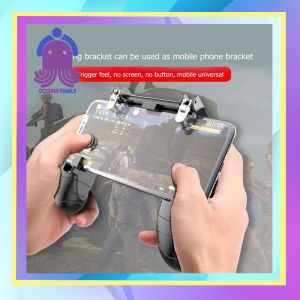 Gamepad K11 W10 All in One PUBG Mobile Controller Joystick Trigger R1 L1 Gamepad Joy Stick Mobile - Octopus family