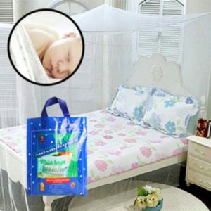 Mùng Tuyn Dây Không Cửa 10/10 Chân Cao 2M Chống Muỗi (1M21M61M8) Bảo Hành 1 Đổi 1 Trong 7 Ngày