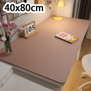 Q-1151 STORE Protection Eye Student Desk Mat Oil-proof Leather Coffee Table Mat Simple Solid Color Computer Desk Mat