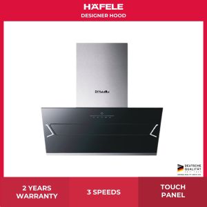 Hafele 90cm Chimney Cooker Hood – Auto Opening Kitchen Hood with 2 Years Warranty (538.82.373)