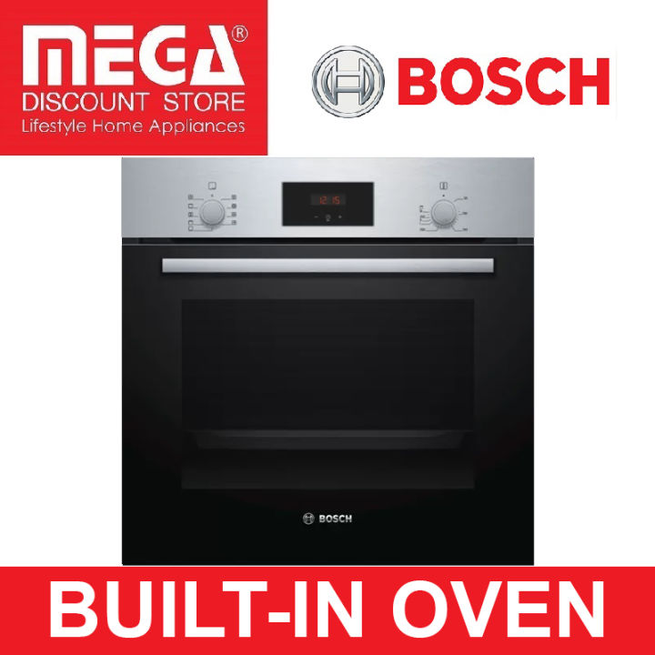 BOSCH HBF134BS0K STAINLESS STEEL BUILT IN OVEN MADE IN TURKEY Lazada Singapore