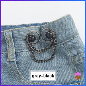 First Chioce  ตะขอปรับเอวกางเกง แบบหมุด ปรับระดับเอวช่วยให้กางเกงกระชับขึ้น ใช้งานได้ทั้งเด็ก/ผู้ใหญ่ Fashion Accessories