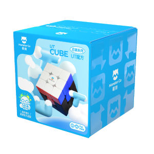 Monster Go UT 3X3 Rubixs Cube MG Cube Learning Puzzle Game Toy for Kids Beginners