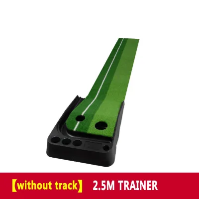PGM Indoor Golf Putting Trainer Portable Golf Practice Putting Mat Golf Green Putter Trainer 2.5/3M with/without Return Fairway TL004