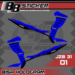 STICKER PREMIUM BISA HOLOGRAM Striping Jupiter Z Burhan Sticker Striping Jzb 31