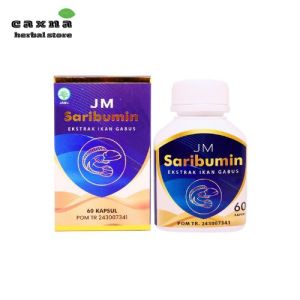 Kapsul Ekstrak Ikan Gabus Saribumin Asli Mengeringkan Luka Pasca Operasi