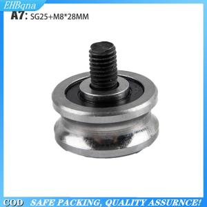 [COD] SG15 SG20 SG25 SG66+M5 M6 M8 Screw Steel Pulley Ball Bearings Track Guide Roller