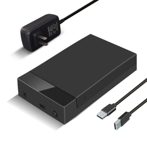 USB3.0 2.5/3.5inch External Hard Drives Enclosure Easy Installation Hard Drive Disk Box Enclosure Data Transfer for PC