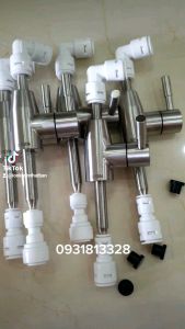 Vòi inox 304 dùng cho máy điện giải ion kiềm rất tiện lợi