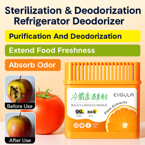 Kitchen Refrigerator Odor Remover Refrigerator Cabinet Deodorant Food Preservation Box Gel Deodorant Closet Air Freshener