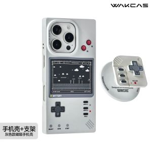 WAKCAS Retro Game Console Phone Case Suitable for IPhone 17 Pro Max Personalized Anti-drop Case Shell Magnetic Gifts