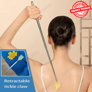 [ READY STOCK ] 1pcs Telescoping Steel Back Scratcher Itch Back Scratcher Extendable Adjustable PENGGARU BELAKANG Gatai