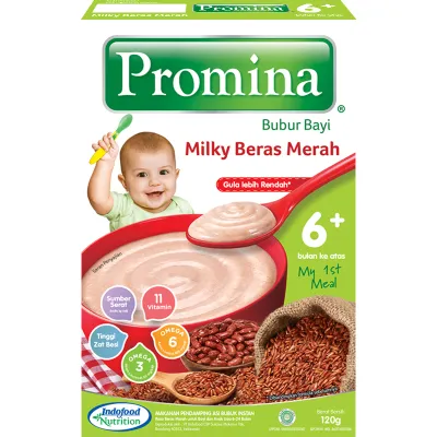 Promina BC Milky Beras Merah Box 120 g