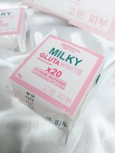 Keisha White Skin Naturals Milky GlutaWhite Premium Soap x20 Whitening Buy 3pcs for 168