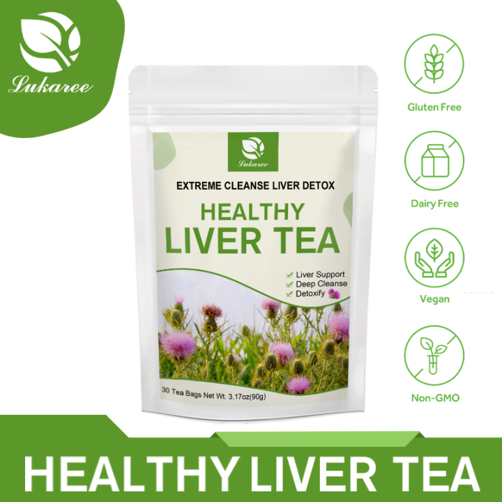 Chinaherbs 21 day liver detox tea liver cleanse and support for liver health organic milk