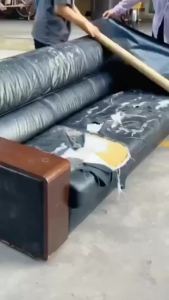 [FURNI HOME] IN ZALO N  Da Pu tự dính da dán ghế sofa dán nội thất